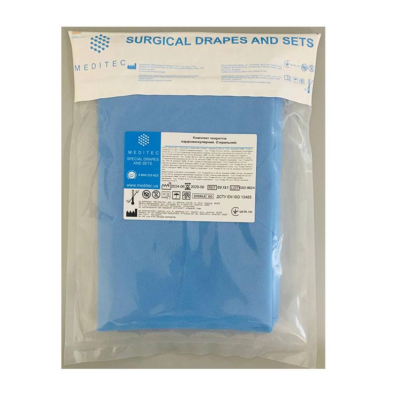 CV-13-1 Комплект покриттів кардіоваскулярний. CV.13.1 Стерильний. «Meditec®»